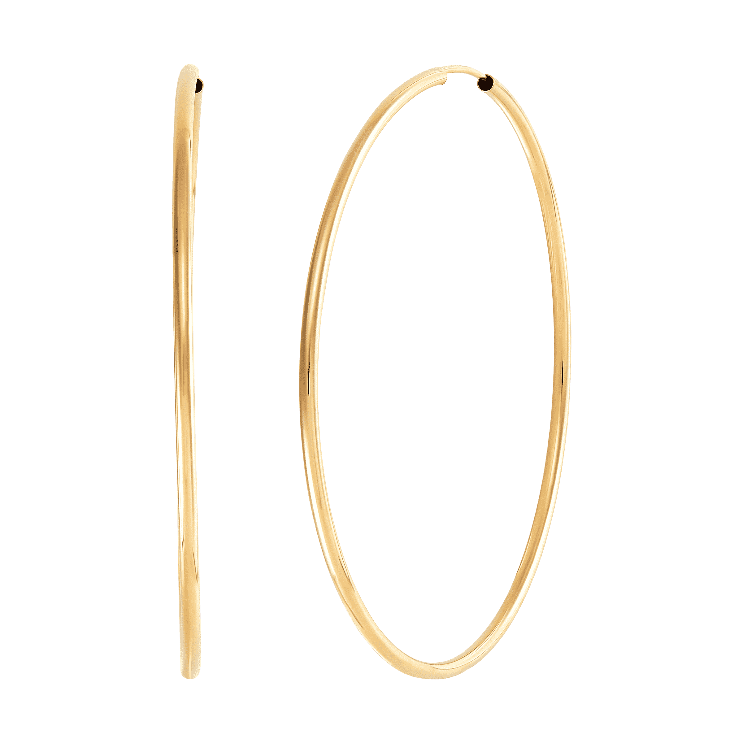 14K Gold 30mm Hoop Earrings - JCPenney