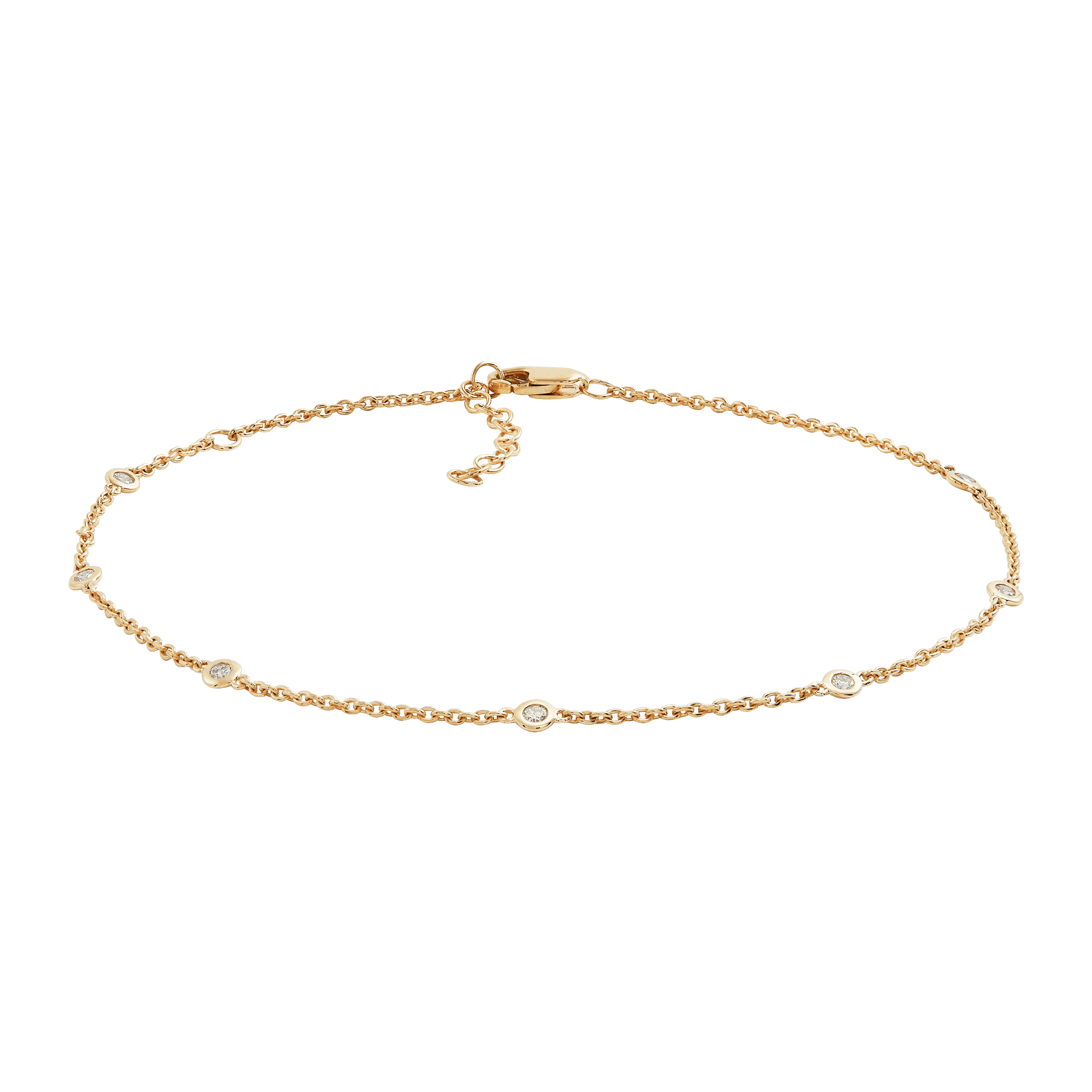 Sterling Silver 10 Inch Ball and Link Anklet ANK2677 | Silver City Sarasota