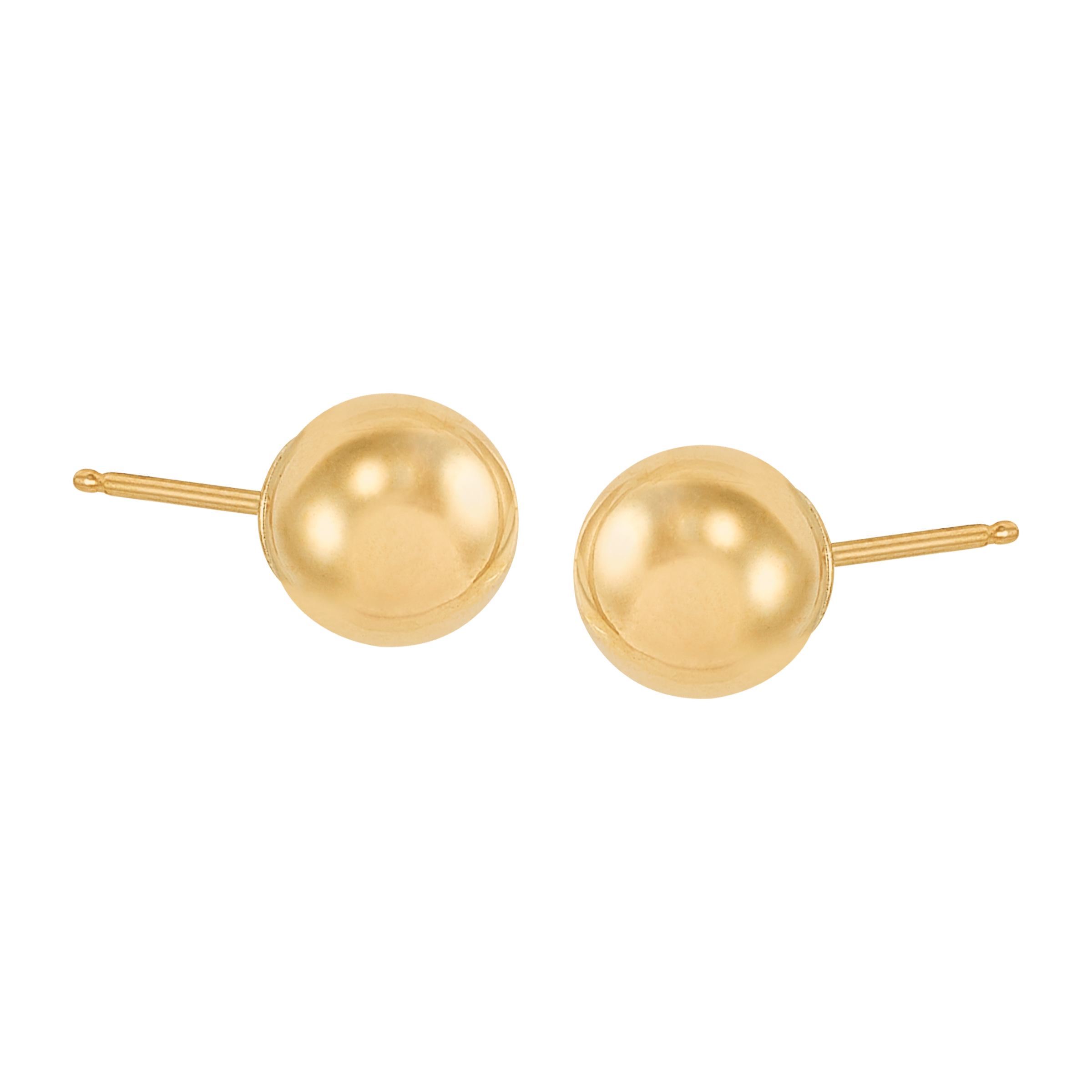Welry 10mm Ball Stud Earrings in 14K Yellow Gold Welry