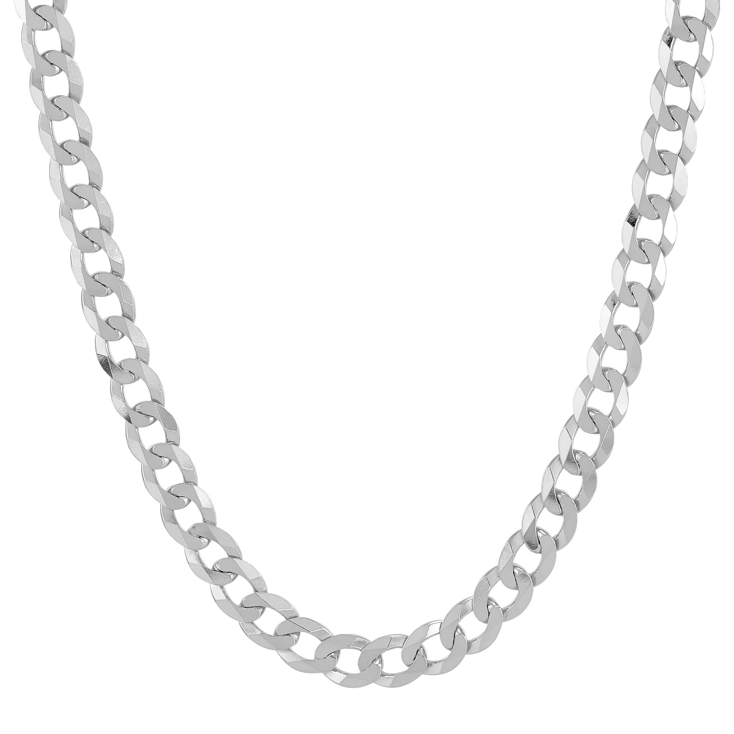 Men's 6.9mm Curb Chain Necklace Welry